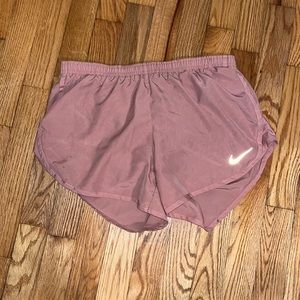 Pink Nike small athletic shorts